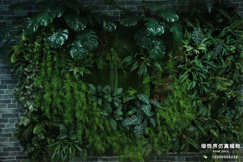 沈陽仿真植物墻,垂直綠化生態植物墻,植物造景-沈陽綠飾界景觀工程有限公司